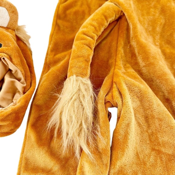 Spirit Halloween Costume Lion Plush Cub 6-12 Months Infant Child Jungle Infant - Picture 9 of 12